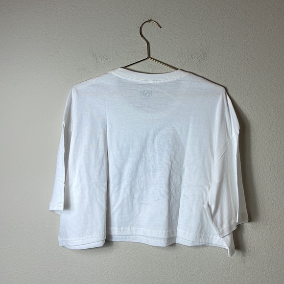 NEW BSR By Samii Ryan “Give Me The Blues” Cropped Tee - Picture 5 of 5